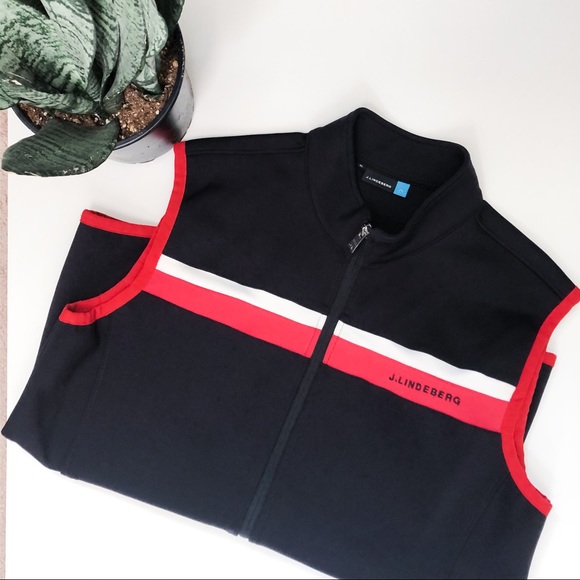 J Lindeberg Jackets Coats J Lindeberg Gustav Fieldsensor 2 Xl Golf Vest Poshmark